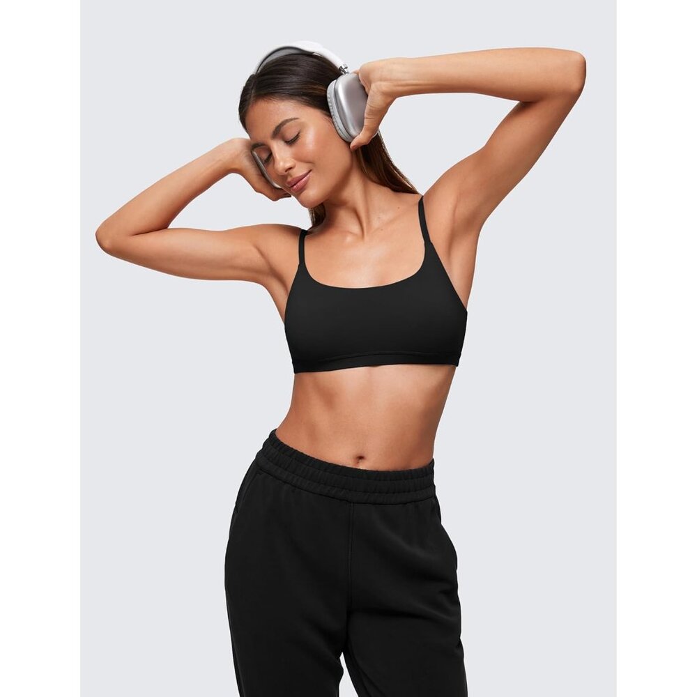 Softhold Double Lined Scoop Neck Bralette - Women… - image 3